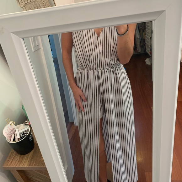 Black & White Striped Dress - Picture 3 of 5